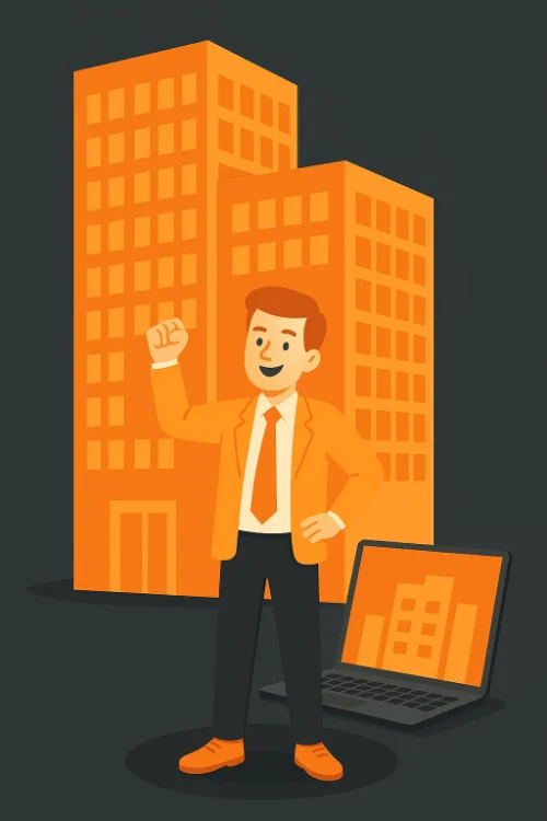 Großkonzern LinkedIn Grafische Darstellung