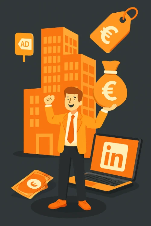 LinkedIn Ads Grafische Darstellung